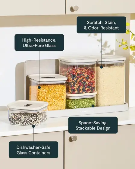 Caraway 4 qt Glass Airtight… — Photo 4