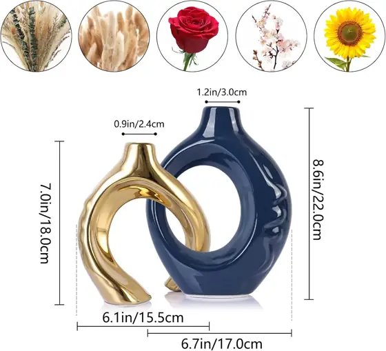 LCCCK Blue & Gold Ceramic… — Photo 2