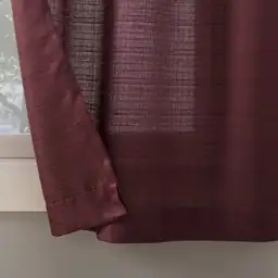 Mainstays Solid Semi Sheer Curtain… — Photo 2