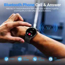 Fitpolo SmartWatch 1.3" AMOLED, Unisex,… — Photo 3