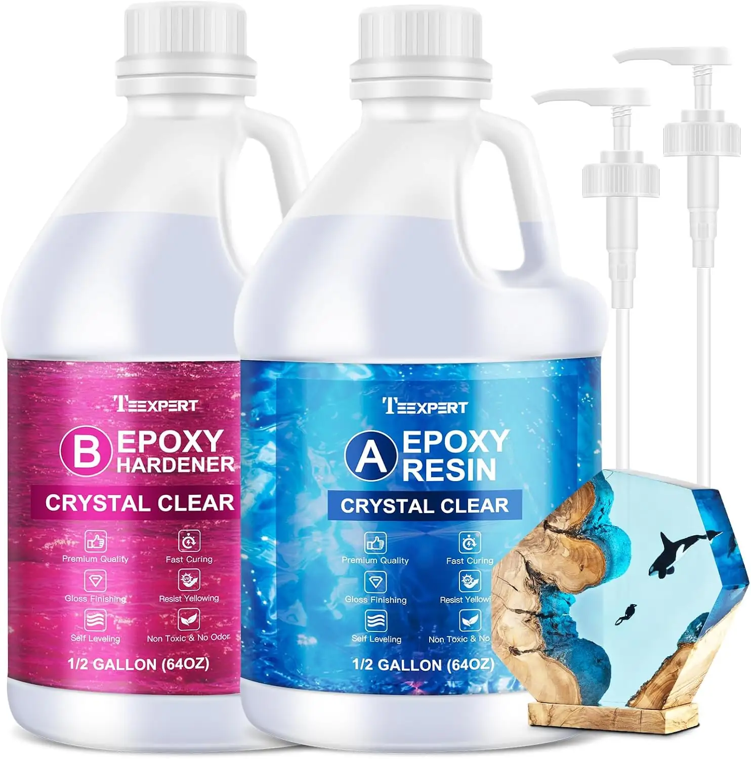 Teexpert Crystal Clear Epoxy Resin… — Photo 1