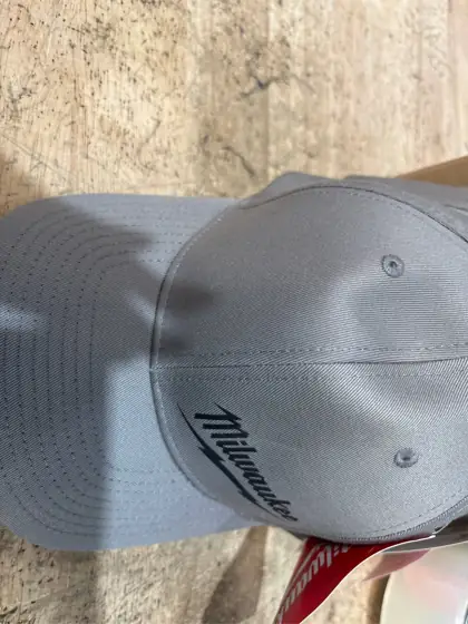 Milwaukee FlexFit Fitted Hat Gray… — Photo 5