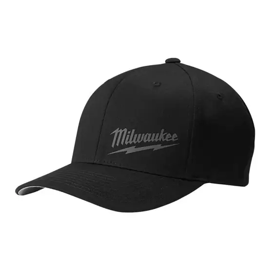 Milwaukee FlexFit Fitted Hat Black… — Photo 1