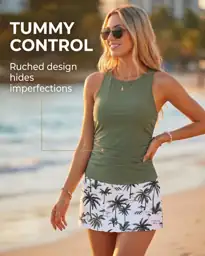 Daci Womens Tankini Swimsuits with… — Photo 3