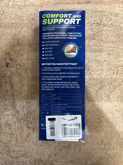 Healrecux Plantar Fasciitis Insoles Men… — Photo 5