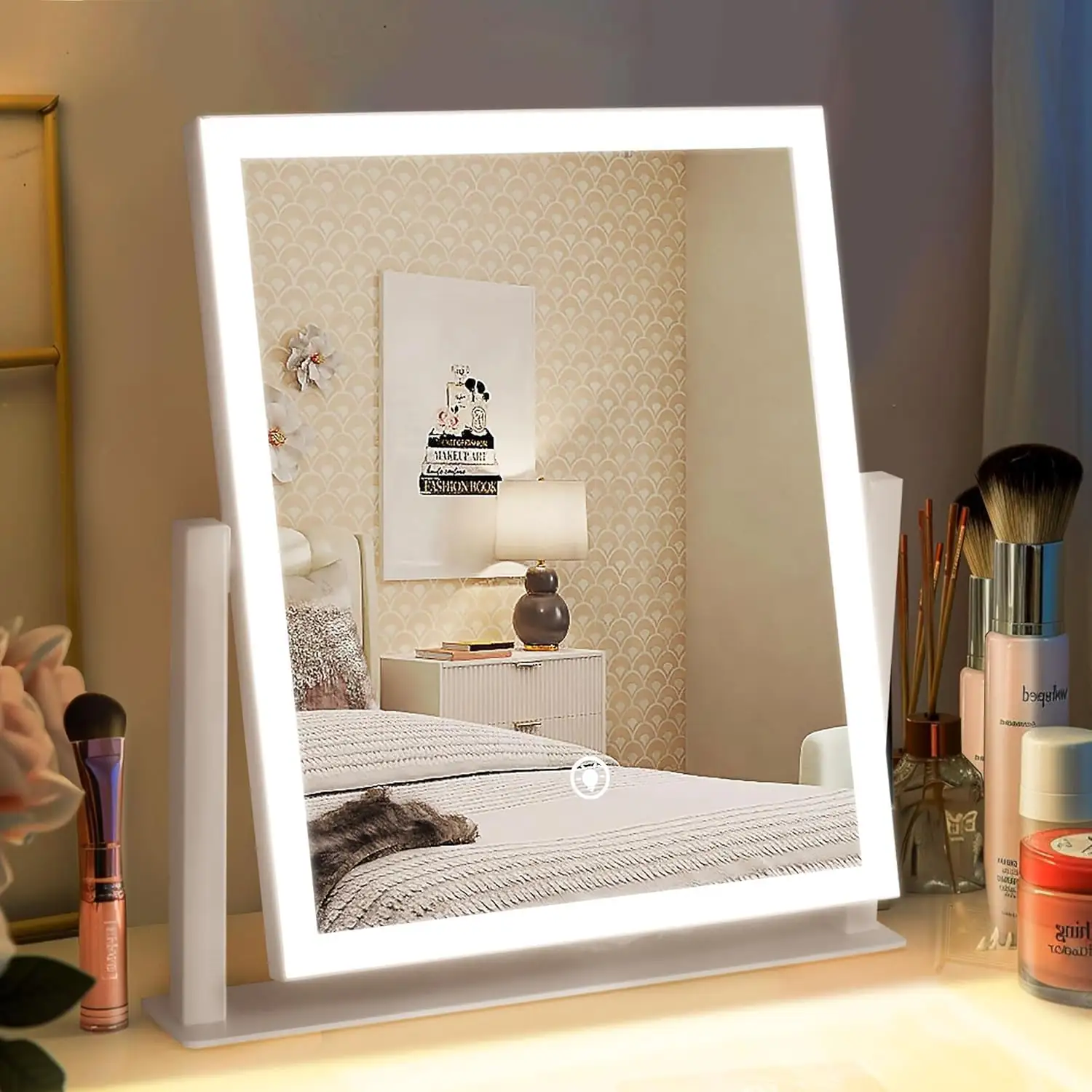 12-Inch Vanity Mirror with Lights,… — Photo 1
