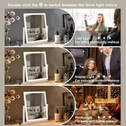 12-Inch Vanity Mirror with Lights,… — Photo 3