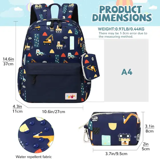 mygreen Toddler Backpack, Kids Backpack… — Photo 2