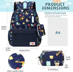 mygreen Toddler Backpack, Kids Backpack… — Photo 2
