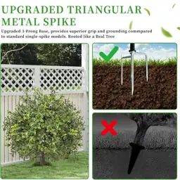 EREAL 24' Artificial Boxwood Topiary,… — Photo 2