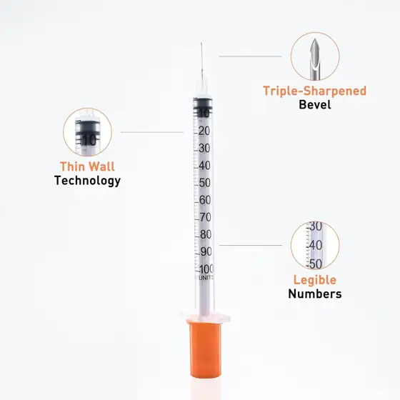 U-100 1cc Syringes with 31g… — Photo 3