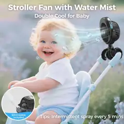 2026 Upgraded Misting Baby Stroller… — Photo 2