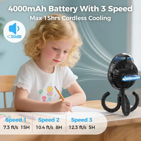 2026 Upgraded Misting Baby Stroller… — Photo 3