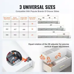 21 in. Drawer Bottom Side-Mount… — Photo 3
