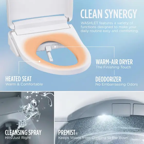 TOTO WASHLET S2 Bidet Seat,… — Photo 2