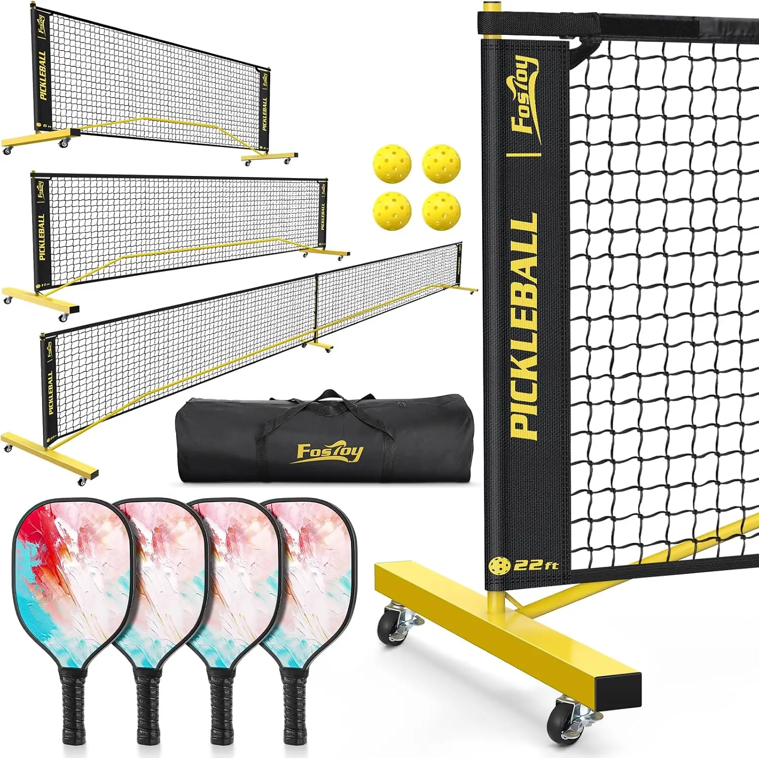 Fostoy Pickleball Set Net with… — Photo 1