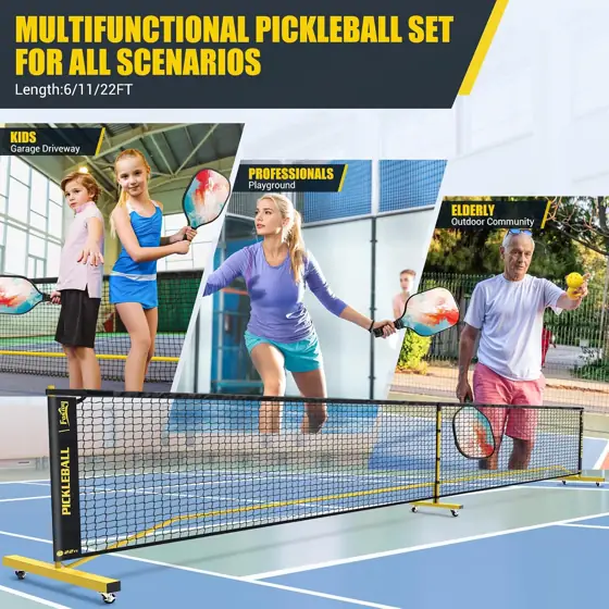 Fostoy Pickleball Set Net with… — Photo 3