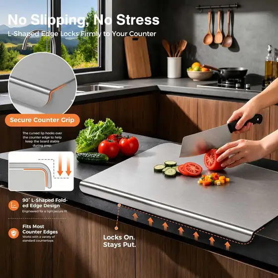 Titanium Cutting Board for Kitchen,… — Photo 3