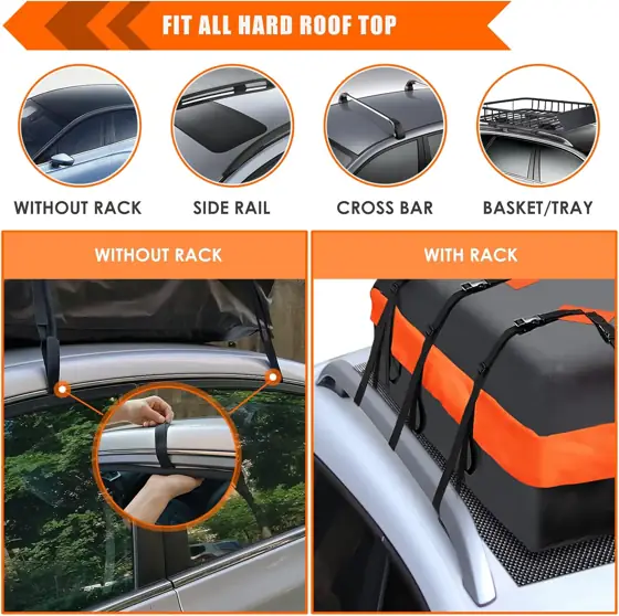 Car Roof Bag Rooftop Cargo… — Photo 3