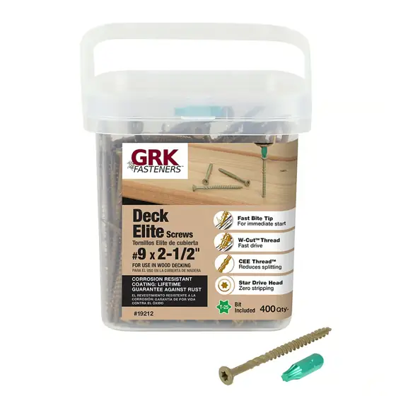 GRK Fasteners Deck Elite No.… — Photo 1