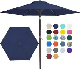 JEAREY 7.5 ft Outdoor Patio… — Photo 1