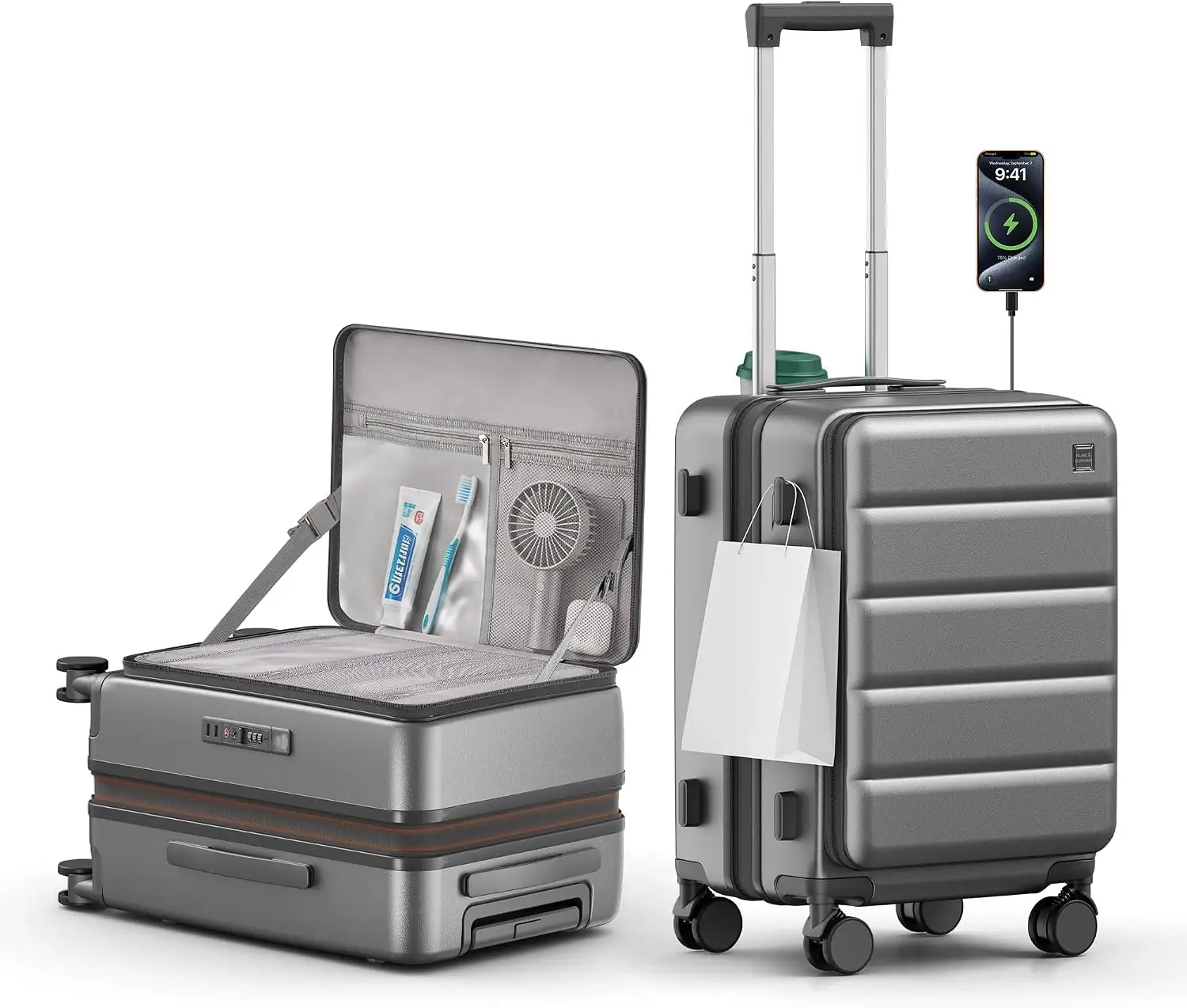 20IN Top-Opening Expandable Carry On… — Photo 1