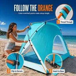 Beach Tent Portable Sun Shelter… — Photo 3