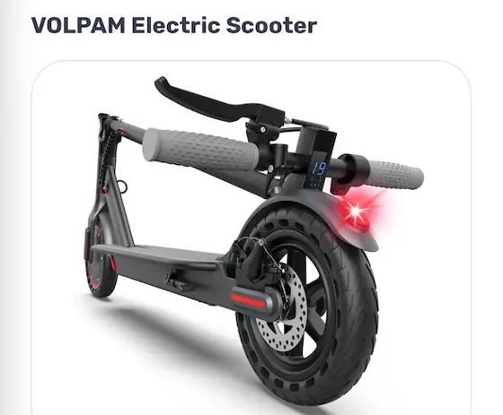VOLPAM Electric Scooter — Photo 1