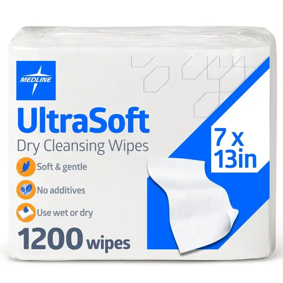 Medline Ultrasoft Dry Baby Wipes,… — Photo 1