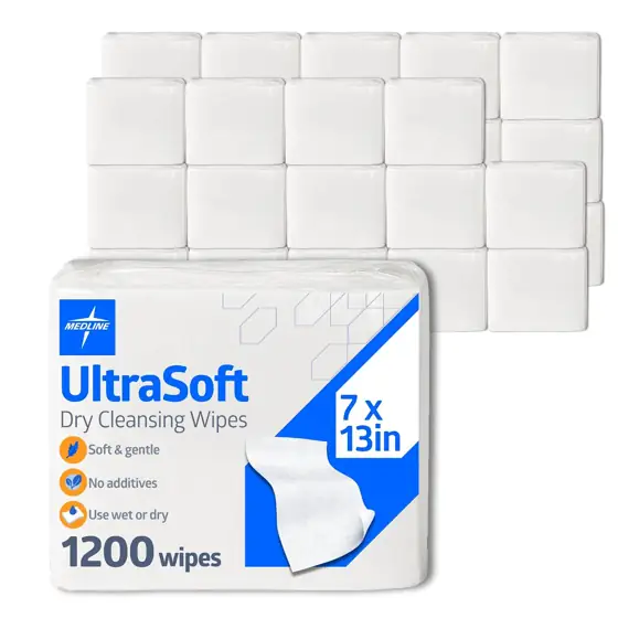 Medline Ultrasoft Dry Baby Wipes,… — Photo 2