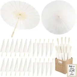 24 Pack Paper Umbrellas for… — Photo 1