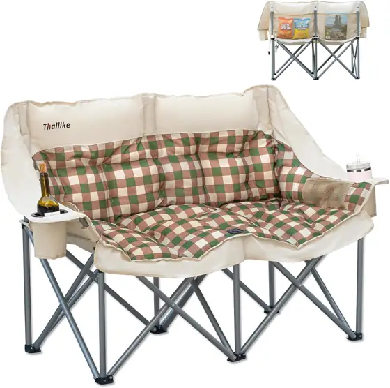 Double Camping Chair, Oversized 2-Person… — Photo 1