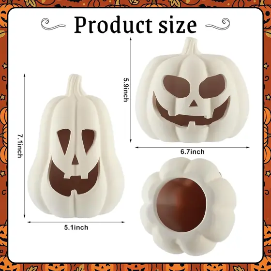 Tioncy Halloween Decor Terracotta Jack… — Photo 2