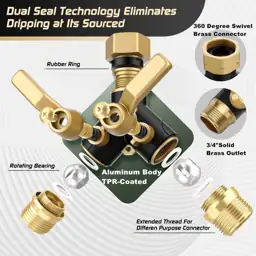 Hose Splitter 2-Way Heavy Duty,… — Photo 3