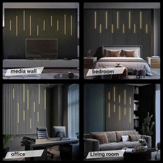 HAMRVL Black Wall Panel Lights… — Photo 3
