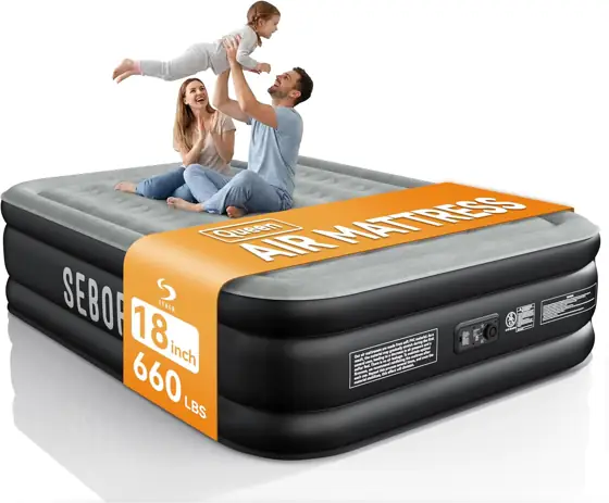 Sebor Air Mattress with Built-in… — Photo 1