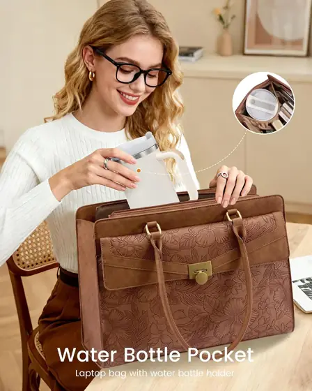 LOVEVOOK Laptop Tote Bag for… — Photo 3