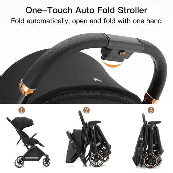 Gromast Gravity Folding Baby Stroller… — Photo 2