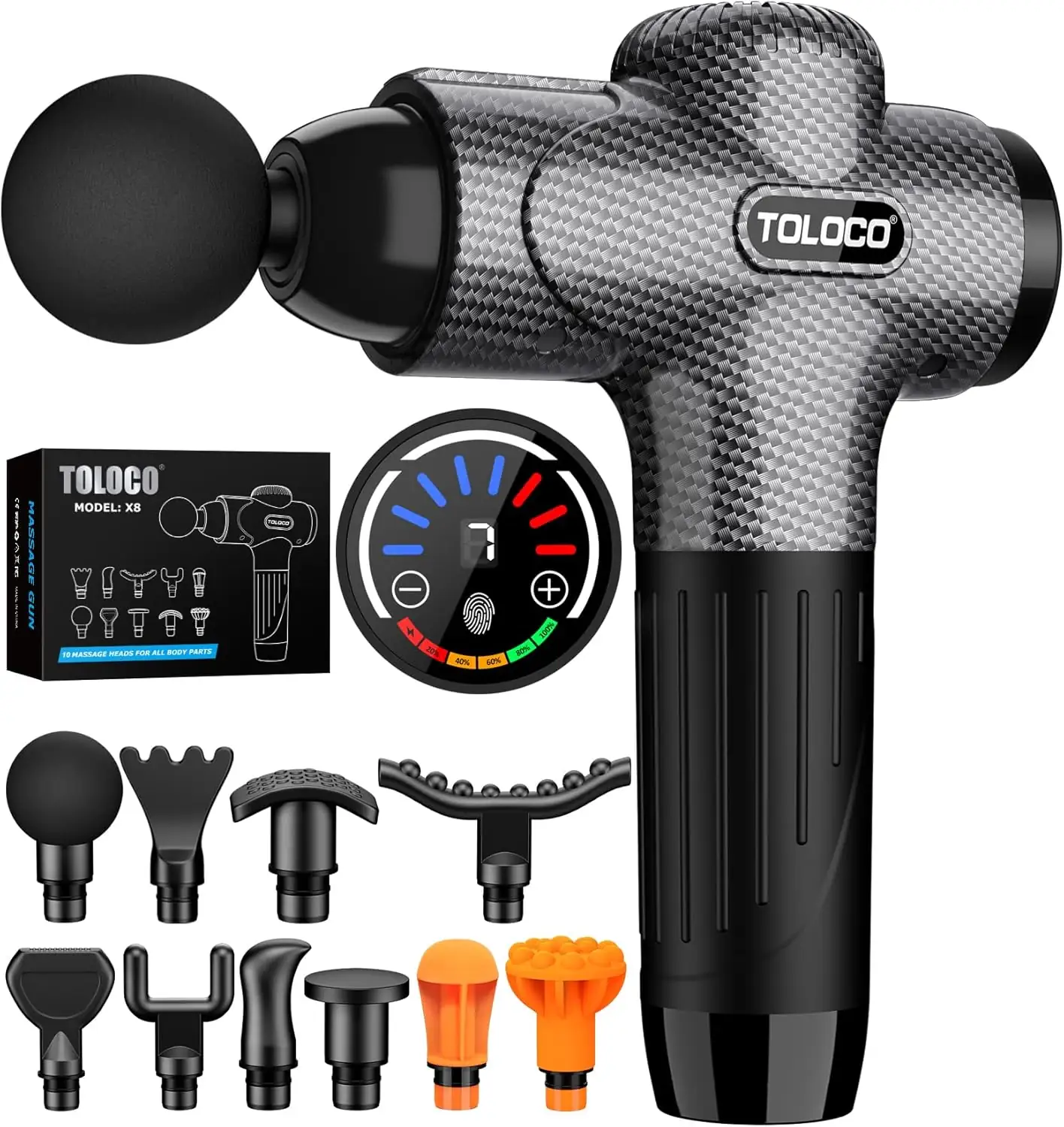 TOLOCO Massage Gun, Back Massager… — Photo 1