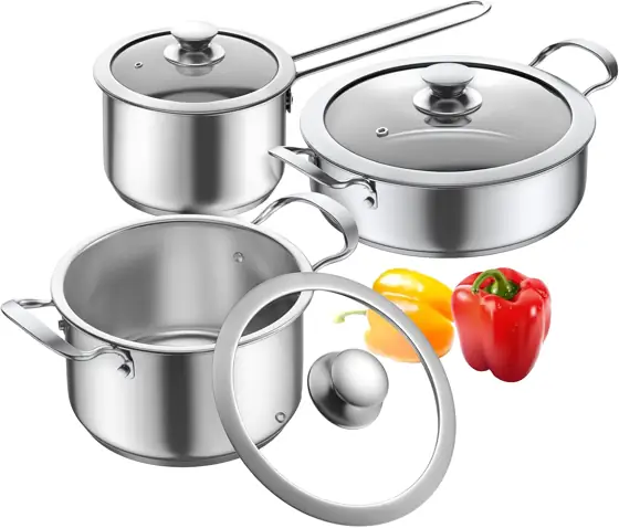 Stainless Steel pots and pans… — Photo 1