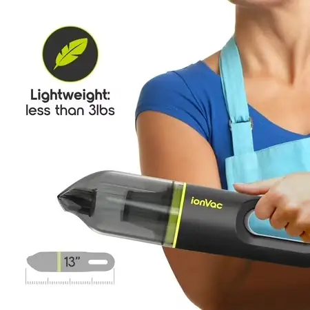 IonVac Handvac Handheld Cordless Vacuum,… — Photo 3