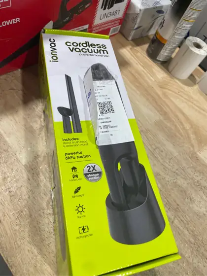 IonVac Handvac Handheld Cordless Vacuum,… — Photo 8