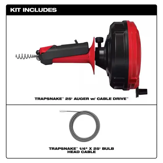 Milwaukee Trap Snake Auger Drain… — Photo 4