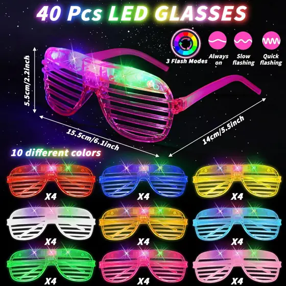 120 Pcs Glow in the… — Photo 2