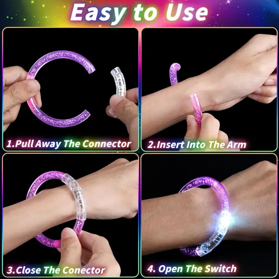 120 Pcs Glow in the… — Photo 4