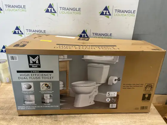 Dual Flush Toilet — Photo 1