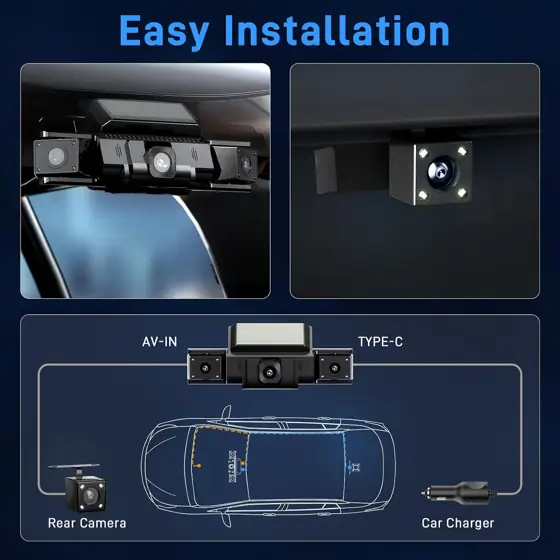 4 Channel Dash Cam 360… — Photo 4