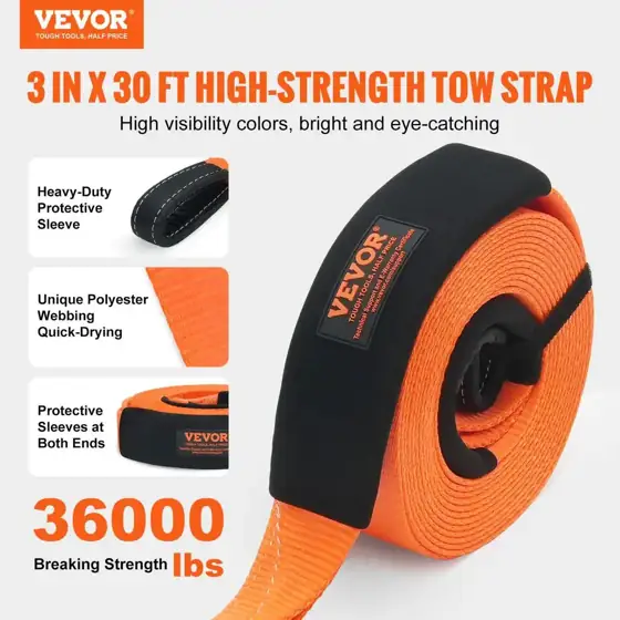 30 in. Recovery Tow Rope… — Photo 2