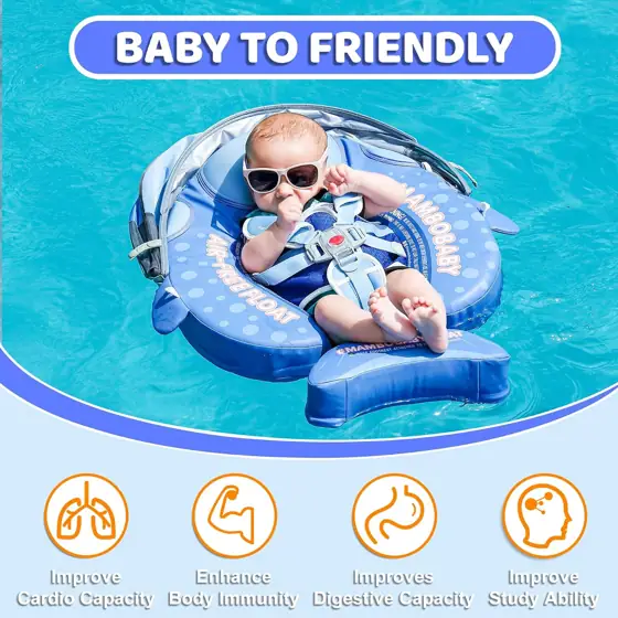 Mambobaby Baby Float with Canopy… — Photo 4