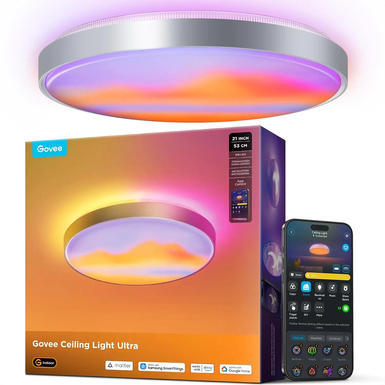 Govee Ceiling Light Ultra 21… — Photo 1